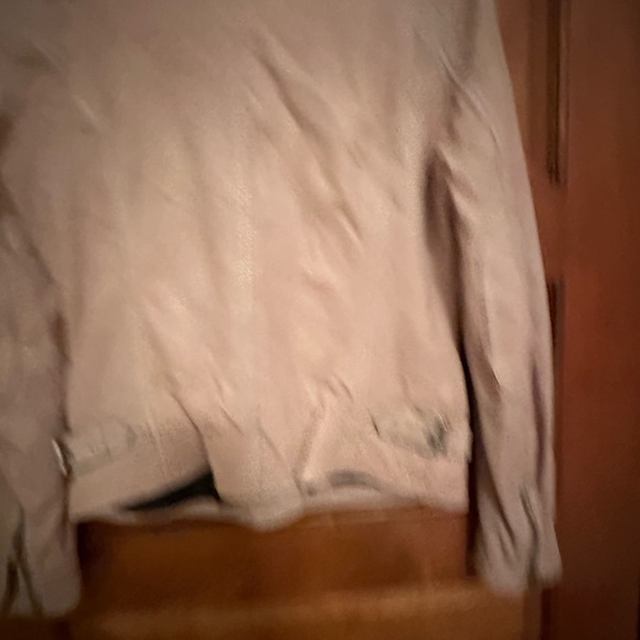 Sofia Leather jacket, blush color, never worn - Picture 3 of 3